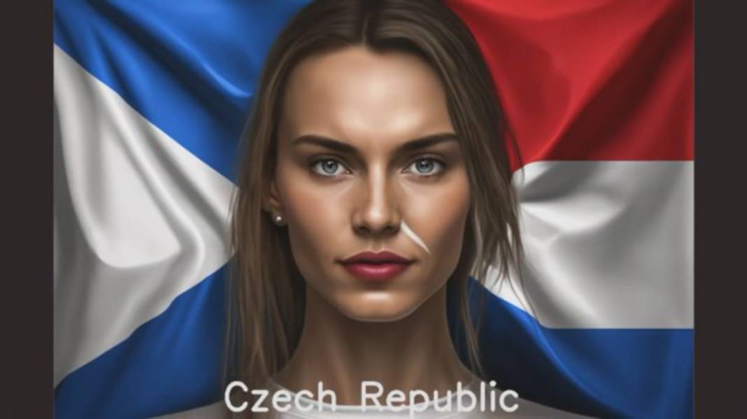 Yapay zekaya "Ülkeler güzel kadınlar olsaydı nasıl görünürlerdi?" diye sordular; işte sonuç! 53